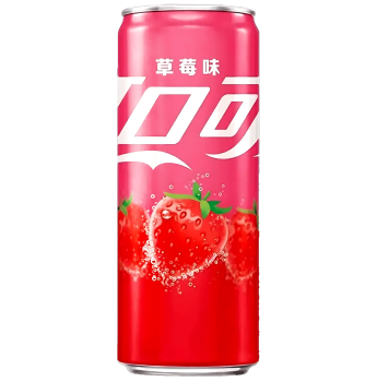 Coca-Cola - Strawberry Slim Can CHINA 330ml